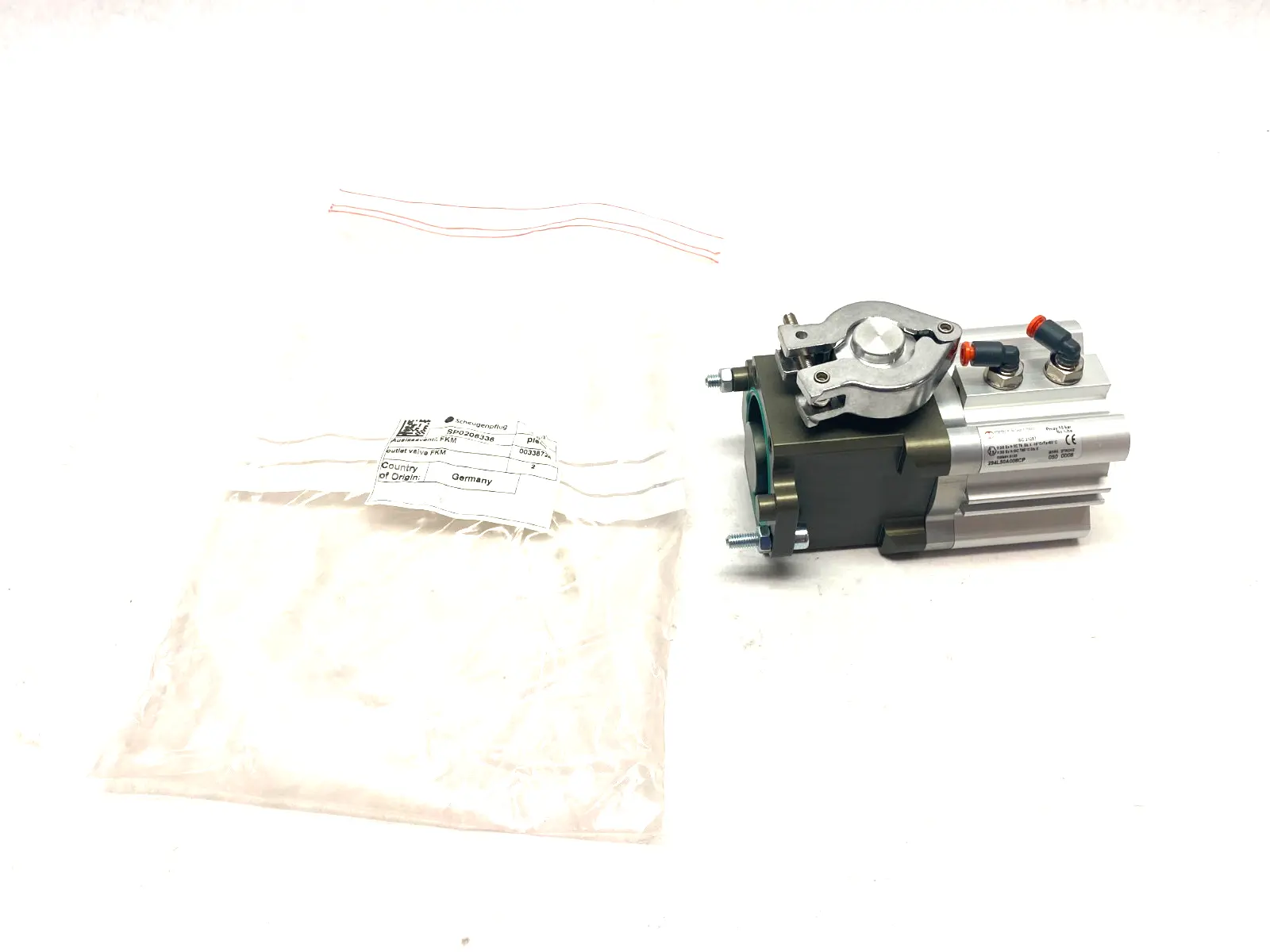 USED SCHEUGENPFLUG OUTLET VALVE FKM