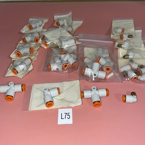 Large Lot Of New SMC Fittings 1/4" NP See Photos Fast Shipping +Warranty