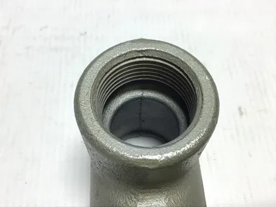 Crouse-Hinds LB 37 Condulet Iron Body 1 in Conduit Fitting Max 3 Wire No.4 (Lot of 2)