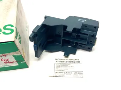 USED SCHNEIDER ELECTRIC TESYS LRD THERMAL OVERLOAD RELAY TERMINAL BLOCK