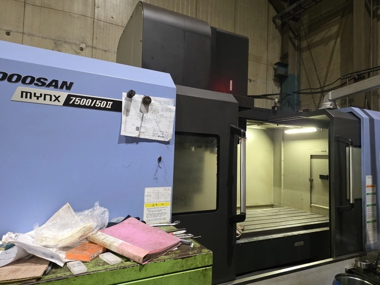 Used 2021 DOOSAN MYNX 7500/50II Vertical Machining Centers Illinois US | USED CNC #385762