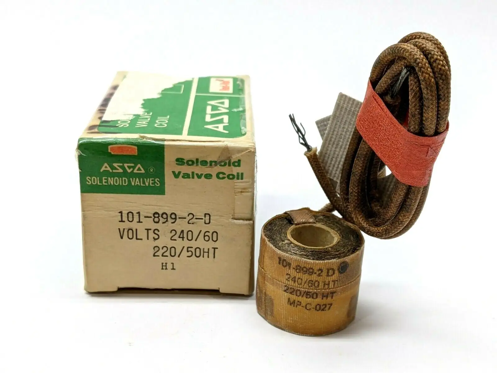 101-899-2-D | Asco  Solenoid Valve Coil 240/60 220/50 HT Red-Hat - New Other
