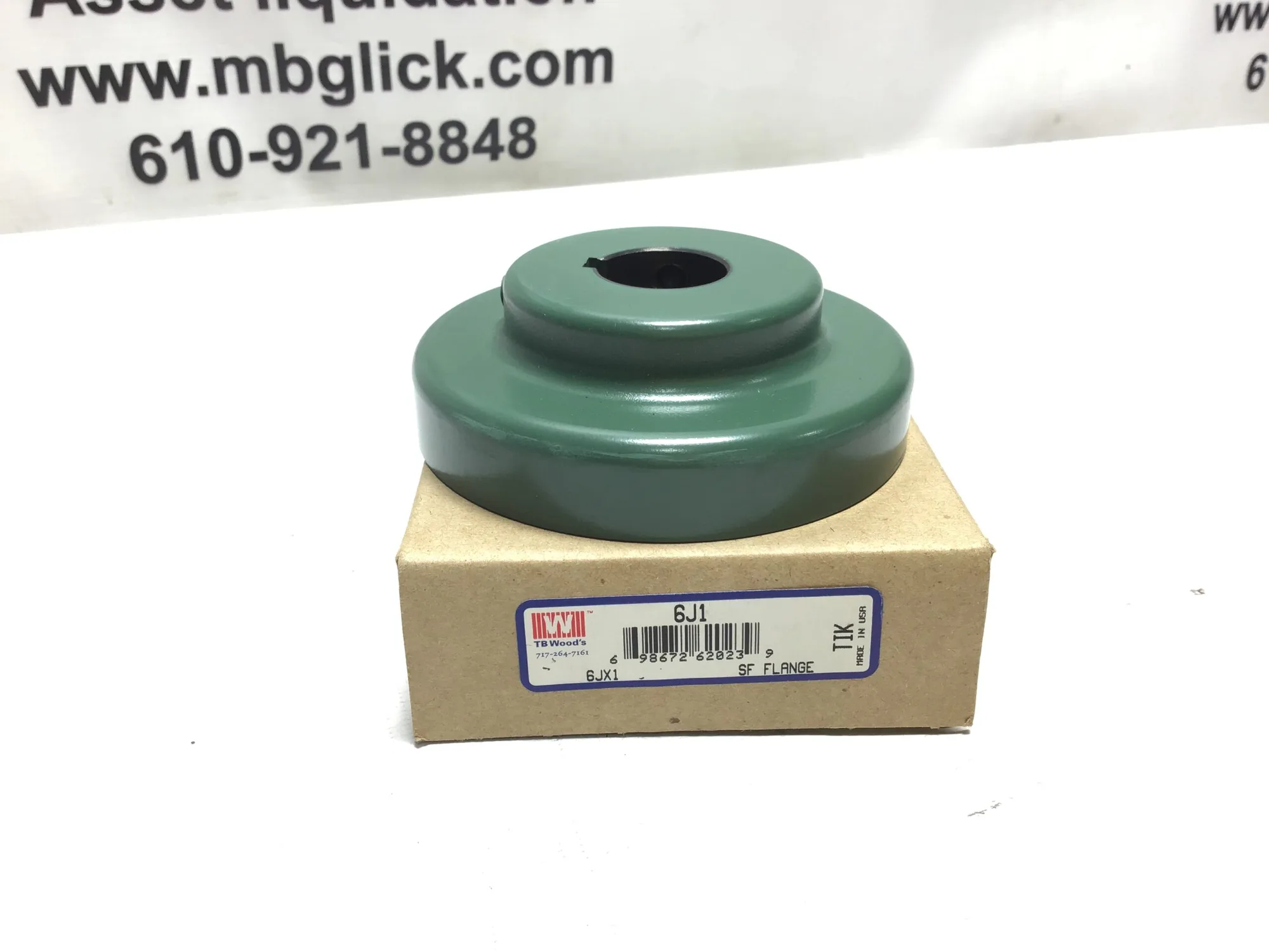 TB Woods 6J1 Sleeve Coupling Flange Size 6 1.0000 in Bore