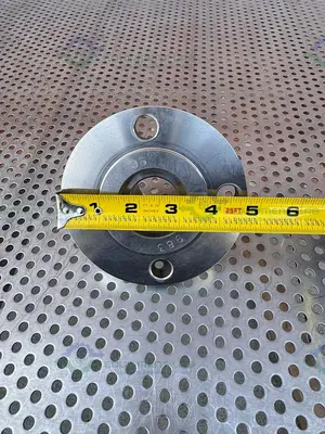 NEW SPX STAINLESS STEEL MIXING TANK IMPELLER  100"  X 14" X 1.5" W/ FLANGE FITTING