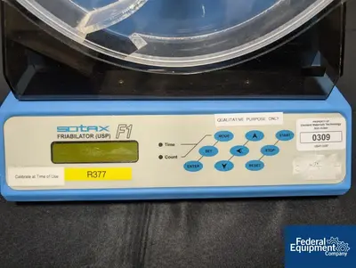 USED Sotax Sotax Friability Tester, Model F1