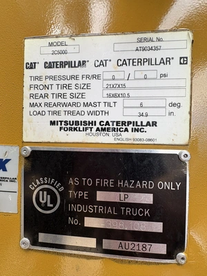 Used 2013 CAT 2C5000 Misc Forklifts Wisconsin US | Forklifttrader.com #1326928