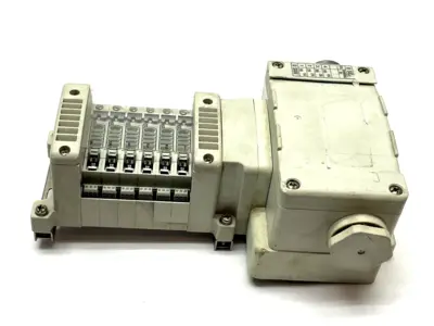 VV5QC11-06N3TD0-D0NS | SMC  Plug-In Base Mount Manifold - Used
