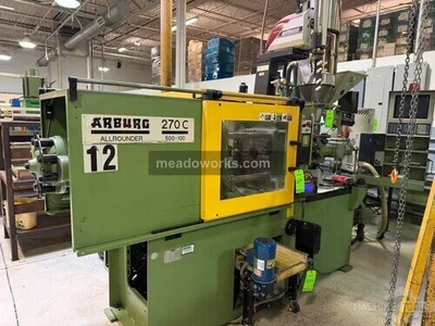 Used 1996 ARBURG ALLROUNDER CENTEX 270 C 500-100 Injection Molding Machines Illinois US | Meadoworks #1496666