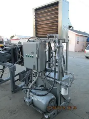 150 Ton, Hydraulic Press Stand w/ expensive 25 HP power unit