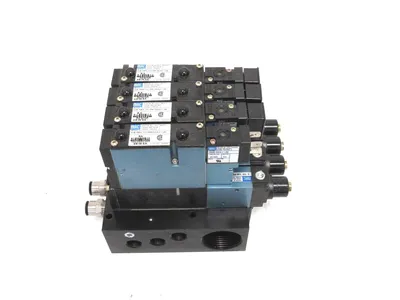 NEW MAC VALVES DMB-DDAJ-1JM VALVE MANIFOLD 92B-EBA-000-DM-DDAJ-1JM DMBDDAJ1JM