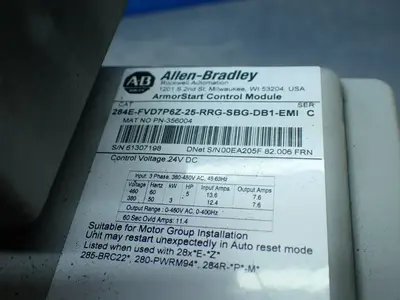 USED ALLENBRADLEY 280EFN25RG