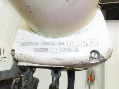 Coffing JF 1/4 Ton Electric Chain Hoist 16 FPM 9' Lift 230/460V 3PH