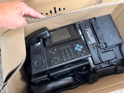 Used (250 +) CISCO PHONES CP-9951 AND OTHERS Office Equipment Michigan US | Miedema Asset Management Group #1419312