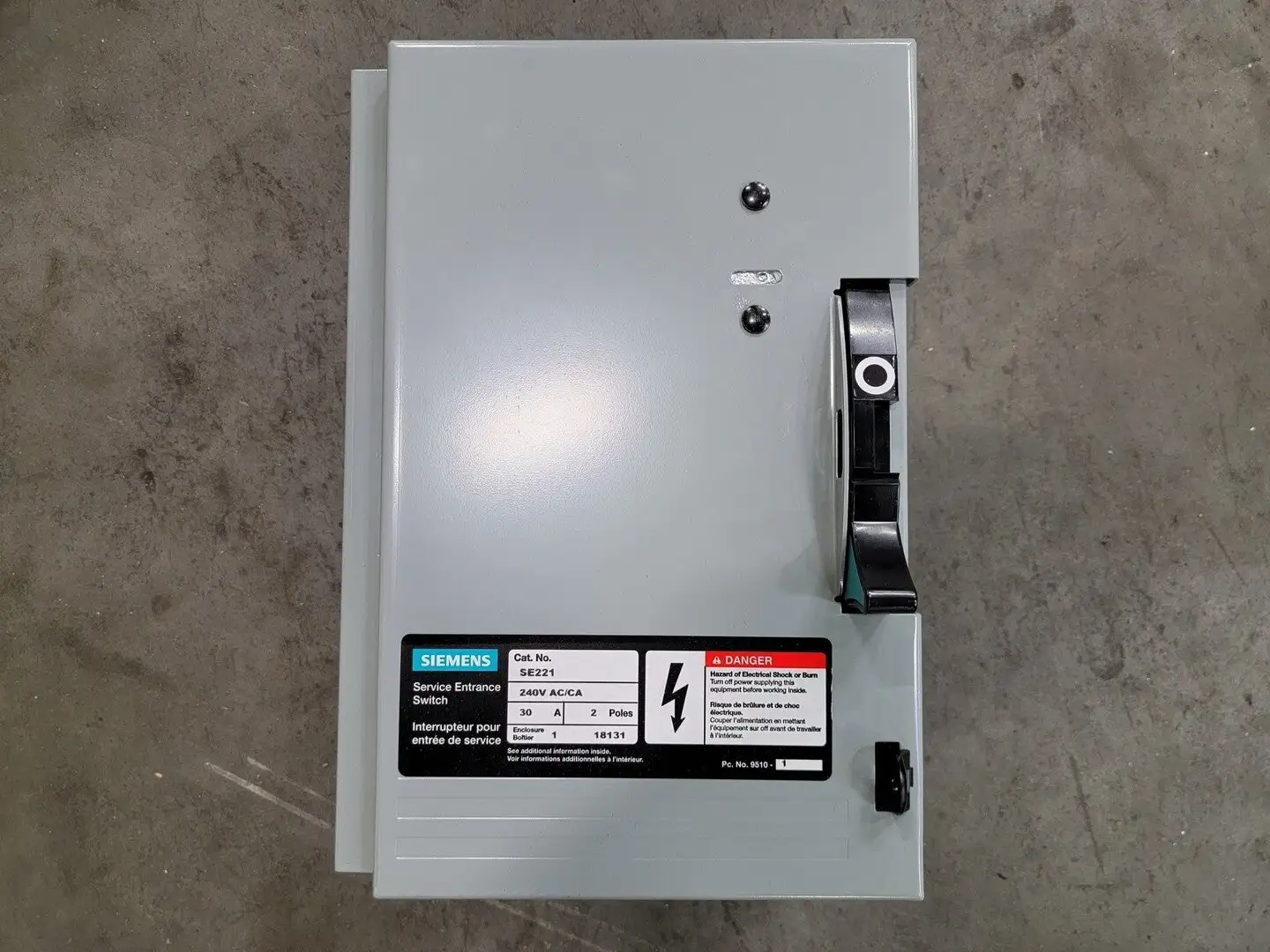 USED SIEMENS SE221