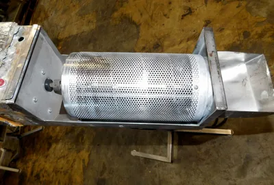 USED CUSTOM BUILT CYLINDRICAL DEDUSTER
