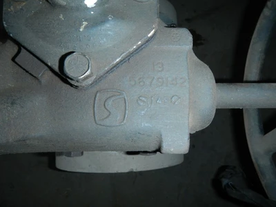 Durco 4" 300 Class, D4 Flanged 3 - Way Plug Valves