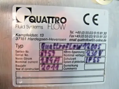USED Quattroflow 1200S