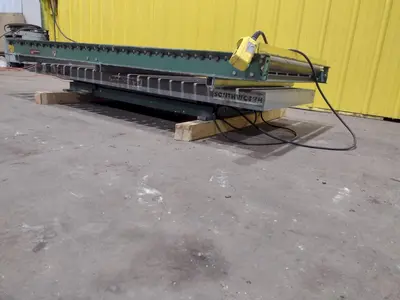 4,000 LBS X 72" X 30" SOUTHWORTH MODEL #LS4-36 HYDRUALIC SCISSOR LIFT TABLE, 110 VOLT: STOCK #20939