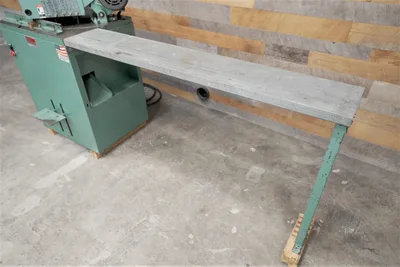 CTD D45 Double Miter Saw W/Infeed/Outfeed Tables