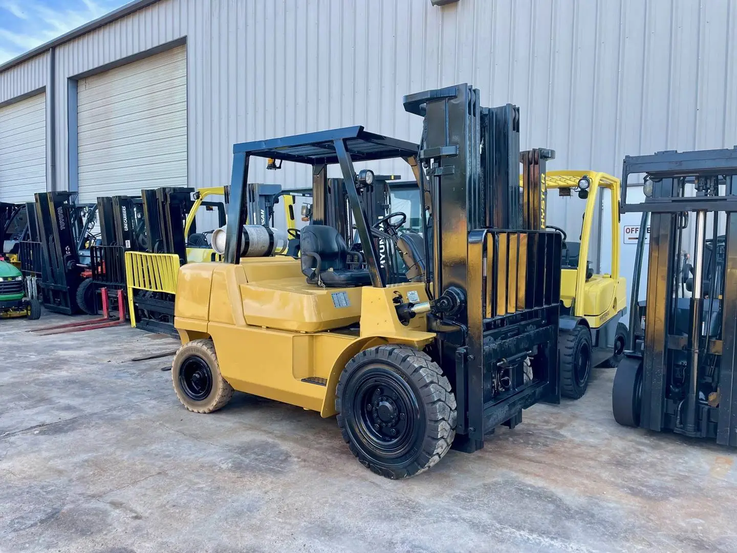 Used 2007 MITSUBISHI FG45K Internal Combustion Forklifts: Pneumatic Tire Texas US | TB Forklifts #1274901