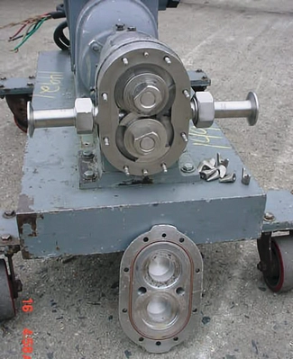 USED WAUKESHA POSITIVE DISPLACEMENT PUMP SIZE 3