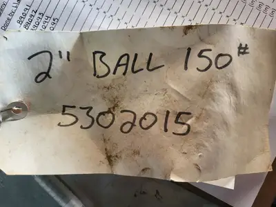 2" Class 150 Ball Valve API 608