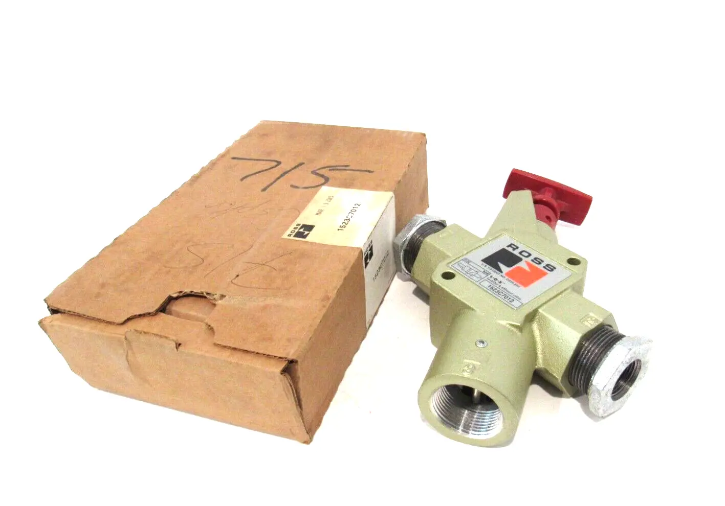 NEW ROSS CONTROLS 1523C7012 LOCKOUT VALVE