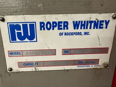 2001 ROPER WHITNEY AB1016CO Folding Machines | THREE RIVERS MACHINERY (18)