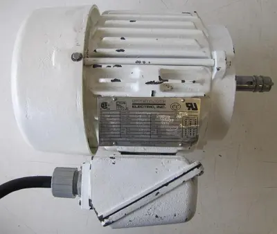 Sterling 2 HP Electric Motor 1730 RPM 230/460V 3 Phase 145T 7/8" Dia. Shaft