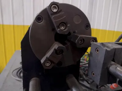 12" WELDLOGIC MODEL CWT-12 TIG WELDING LATHE, WITH WELDLOGIC AWS-150 CONTROLLER: YOBRO #24403