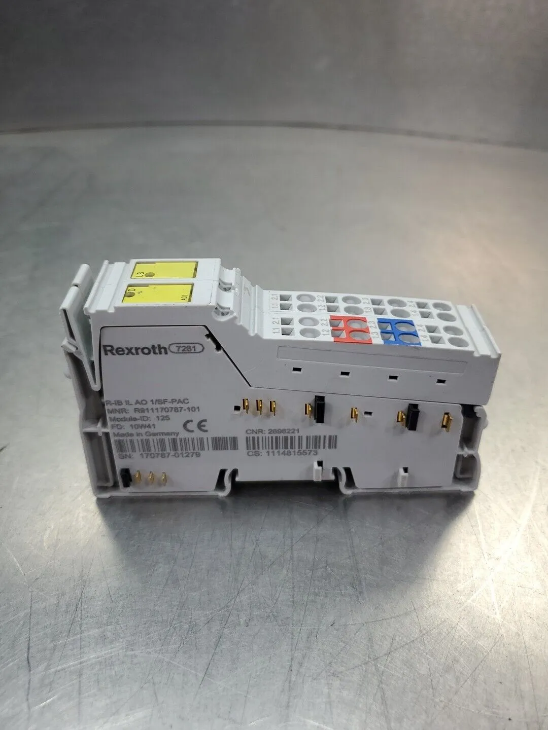 REXROTH R-IB IL AO 1/SF-PAC MNR:R911170787-101 Module. 3C-22