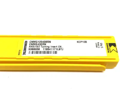 New | in-Stock KENNAMETAL KENLOC™ CNMG INSERT NEGATIVE RN, CNMG120408RN Inserts (Misc) | Maverick Industrial Sales #1100113