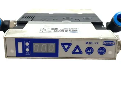 Used Schmalz Compact Vacuum Ejector, 24VDC 10.02.02.0333 Vacuum Pumps Michigan US | Maverick Industrial Sales #1395101