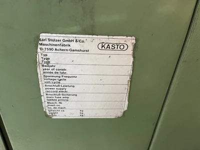 Used KASTO PB320/460 AU Horizontal Band Saws CA | MACHINERY INC. #1322582