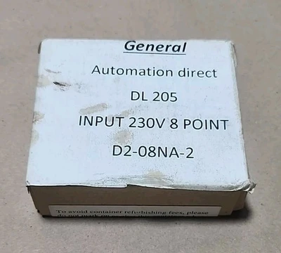 NEW AutomationDirect D2-08NA-2