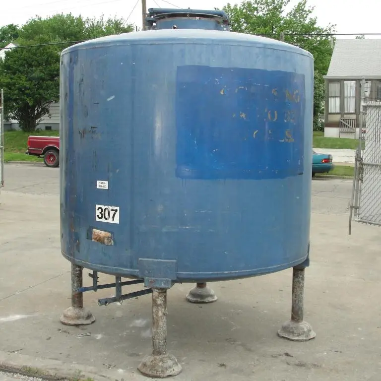 SPC6728  Tank 1110 gallon vertical tank, 304 SS, dish