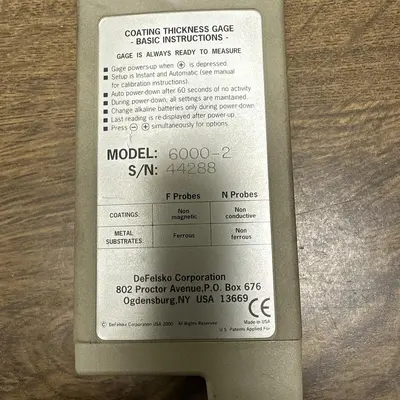 USED POSITECTOR 6000-2