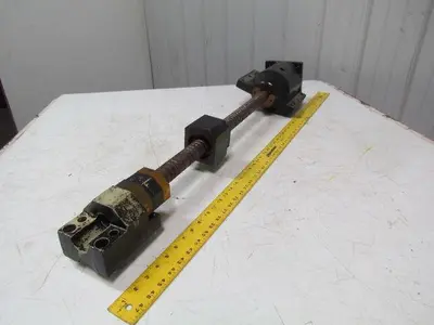 Hyundai HIT-15S CNC Lathe 41" Z Axis Ball Screw Assembly 38MM