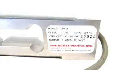 THE SCALE PEOPLE SPI-2 LOAD CELL SPI2