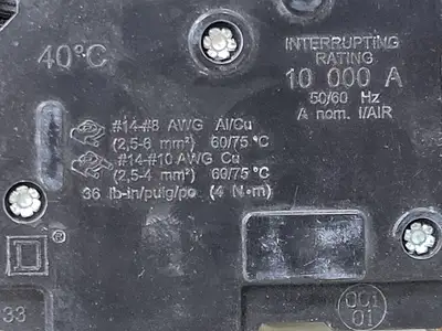 USED SQUARE D QOB115