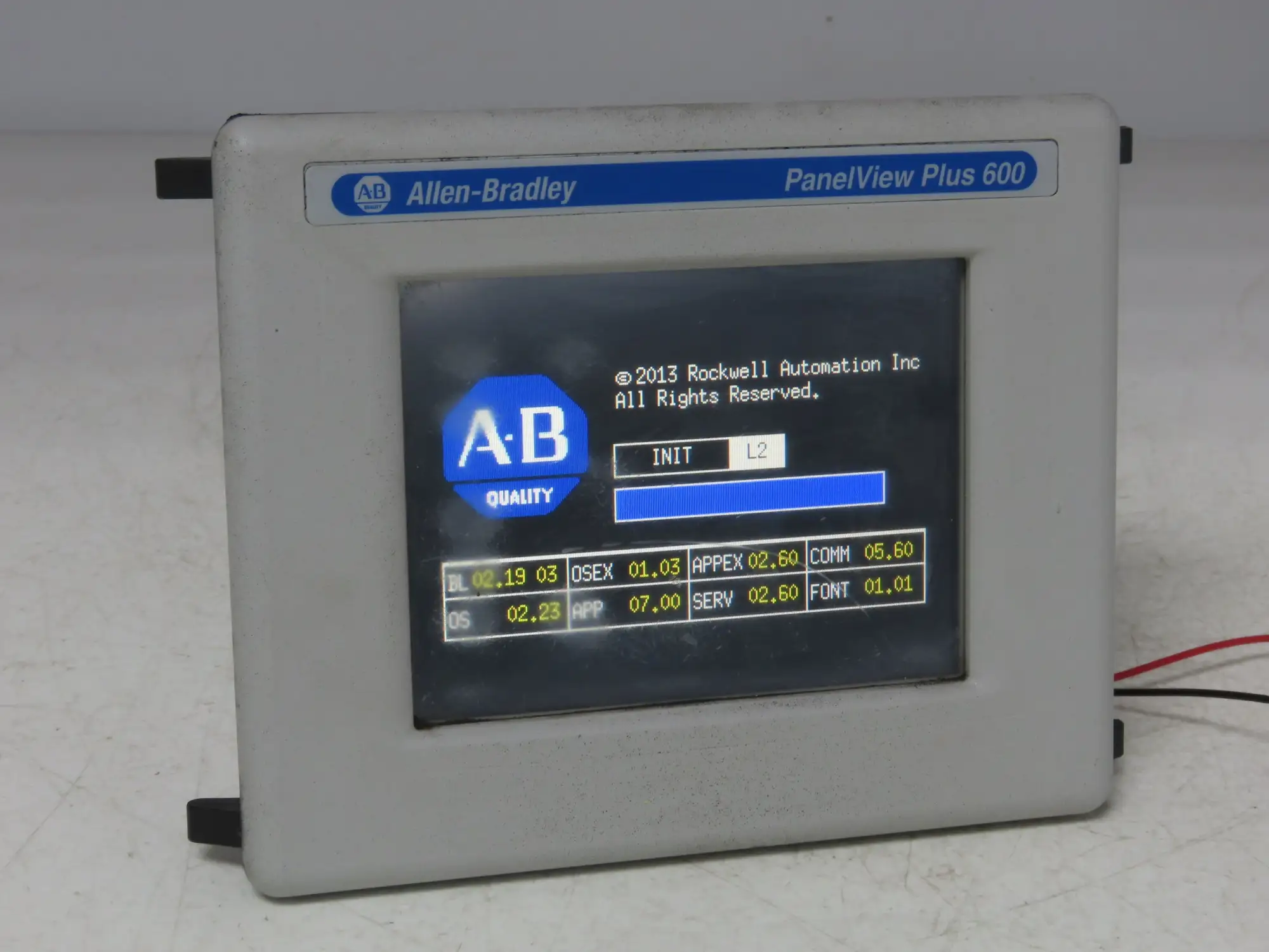 Allen Bradley 2711PC-T6C20D8 HMI PanelView Plus 600 6" Operator Touch Panel