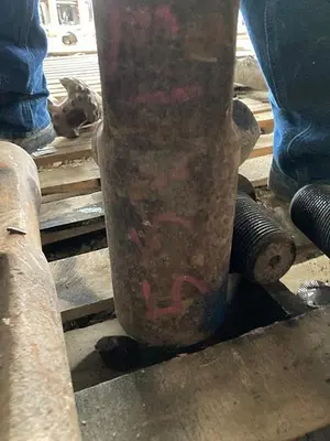 Used AFTERMARKET 5 ½” DIAMETER X 17” LENGTH CABLE TOOL DRILLING CHISEL BIT Drills Pennsylvania US | East West Machinery & Drilling #1417238