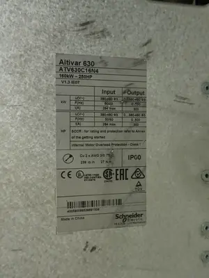 USED SCHNEIDER ELECTRIC ATV630C16N4
