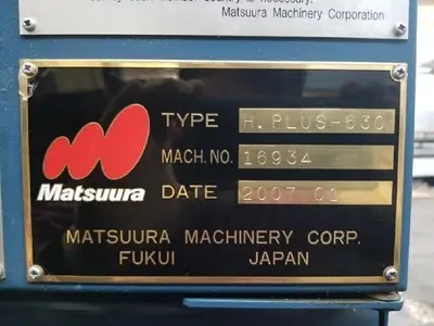 USED 2007 MATSUURA H PLUS-630