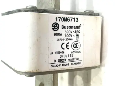 NEW COOPER BUSSMANN 170 M 6713 FUSE 900 A 170M6713