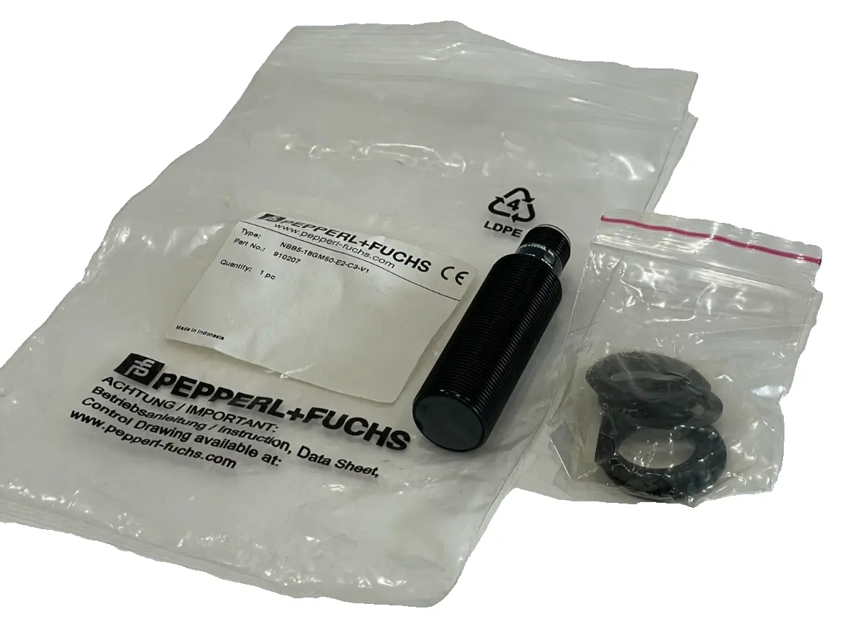 NEW PEPPERL+FUCHS NBB5-18GM50-E2-C3-V1 SENSOR 910207 NBB518GM50E2C3V1