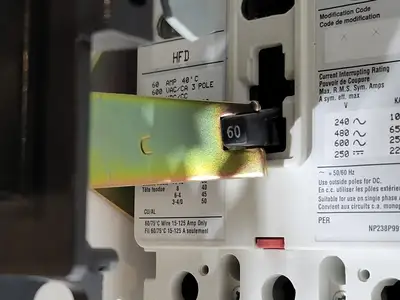 60/15A, 3 Pole, 600V Circuit Breaker HFD  Bucket for Freedom 2100 MCC Frame