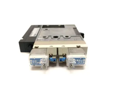 USED SMC HIGH PRESSURE VACUUM GENERATOR W/ VALVE & SWITCH 24VDC