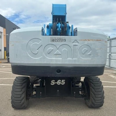 Used 2018 GENIE S65 Aerial Work Platforms Alberta CA | Leavitt Machinery #1438754