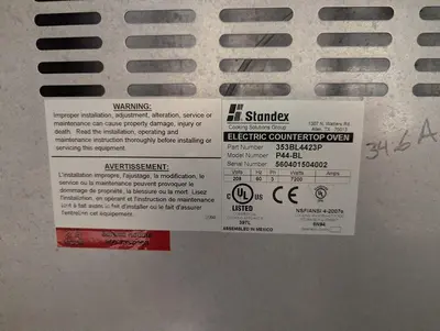 Used BAKERS PRIDE P44-BL Ovens British Columbia CA | Surrey Food Equipment #1281302
